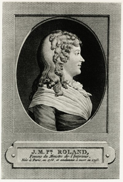 Marie Jeanne Roland door German School
