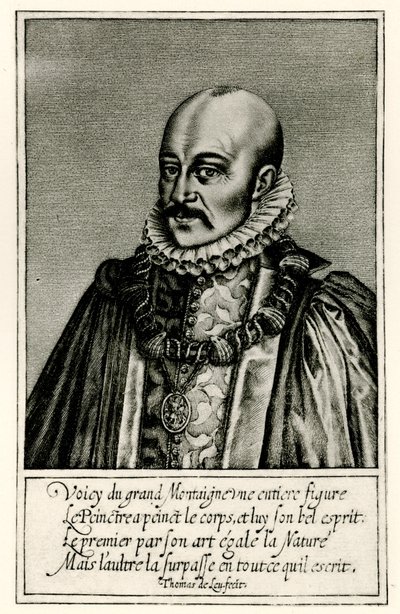 Michel de Montaigne door German School