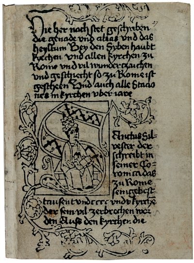 Pagina uit een Duitstalige kopie van 