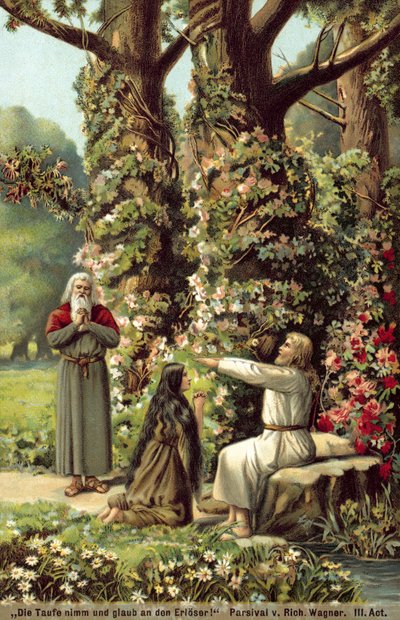 Parsifal van Richard Wagner, Act III door German School