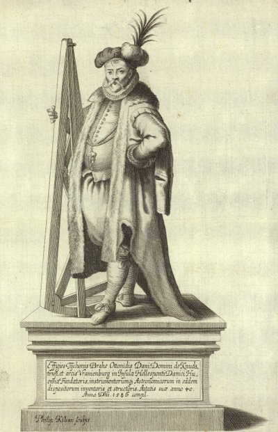 Portret van Tycho Brahe door German School