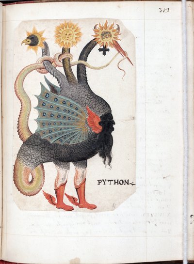 Python (uit: Alchemisch en Rozenkruisers Compendium) door German School