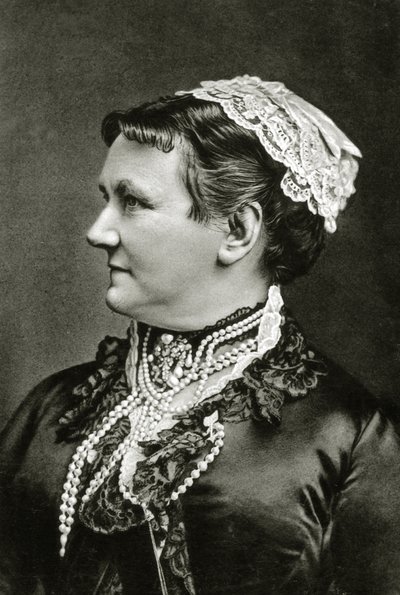 Koningin Carola van Saksen c.1890 door German School