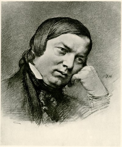 Robert Schumann, 1859 door German School