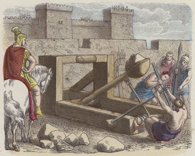 Romeinse belegeringskatapult door German School