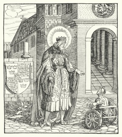 Sint Edward de Belijder, koning van Engeland door German School