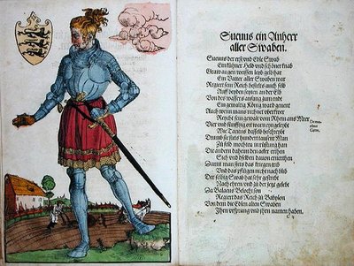 Suevus, Eerste van de Zwaben, uit 