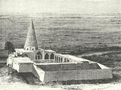 Het graf van de profeet Daniël in Susa, Iran door German School