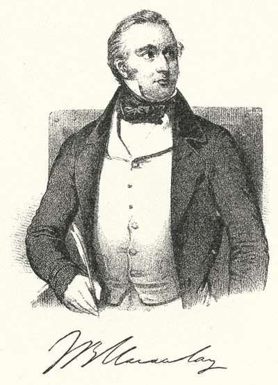 Thomas Babington Macaulay, Britse historicus en schrijver door German School