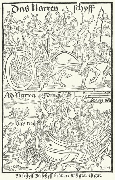Titelpagina van de eerste editie van Sebastian Brant