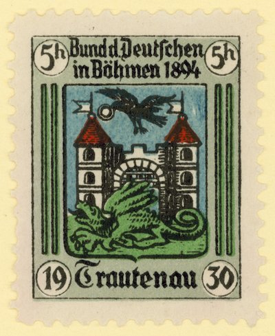 Trautenau, Federatie van Duitsers in Bohemen, 1894 door German School