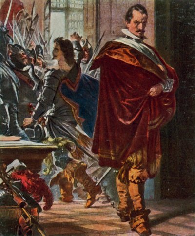 Wallenstein door German School