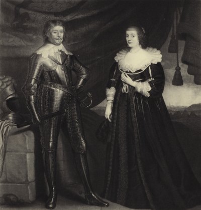 Frederik Hendrik en Amalia door Gerrit van Honthorst