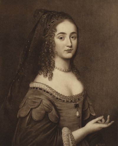 Henrietta Maria door Gerrit van Honthorst