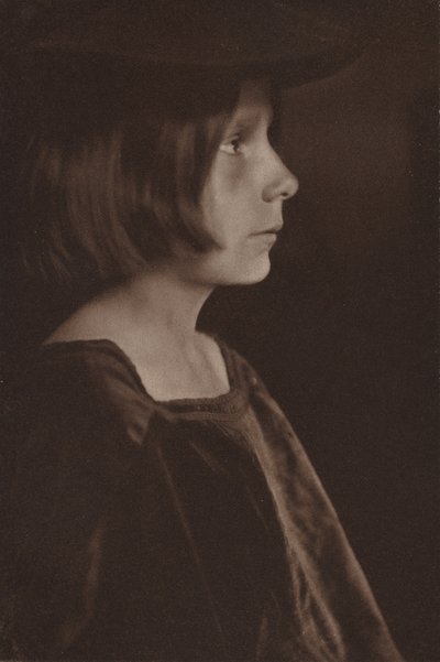 Florentijnse jongen,1899 (foto) door Gertrude Käsebier