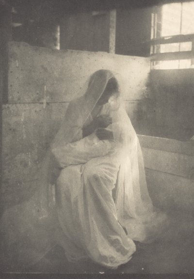De kribbe door Gertrude Käsebier