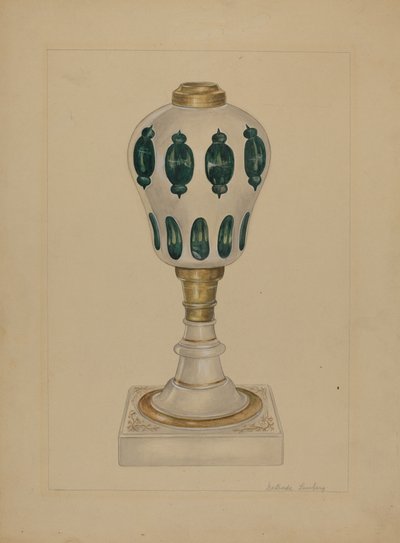 Lamp, ca. 1936 door Gertrude Lemberg