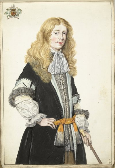 Portret van Moses ter Borch door Gesina ter Borch
