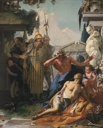 De Dood van Hyacinthus, ca. 1753 door Giambattista Tiepolo