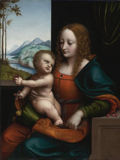 Madonna van de kersen door Giampietrino