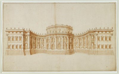 Project voor het Louvre ... door Gian Lorenzo Bernini