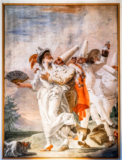  door Giandomenico (1727-1804) Tiepolo
