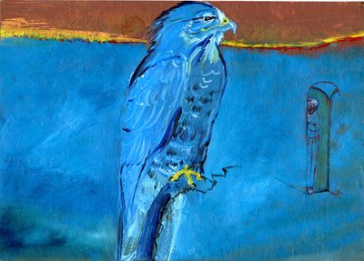 Blauwe nachtmoordenaar, 2016 door Gigi Sudbury