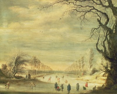 Winterlandschap door Gijsbrecht Lijtens