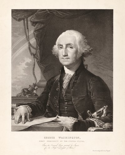 George Washington door Gilbert Stuart