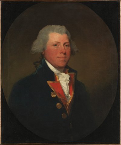 James DeLancey door Gilbert Stuart
