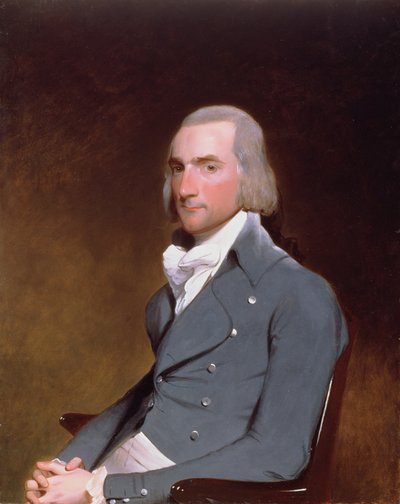 Portret van John Jacob Astor door Gilbert Stuart