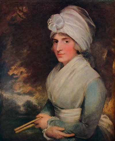 Sarah Siddons, 1787 door Gilbert Stuart