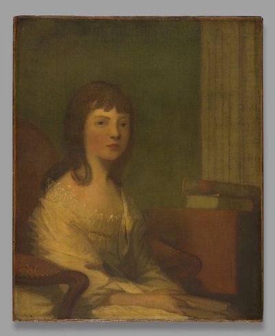 Theodosia Burr (later Theodosia Burr Alston, 1783-1812) door Gilbert Stuart