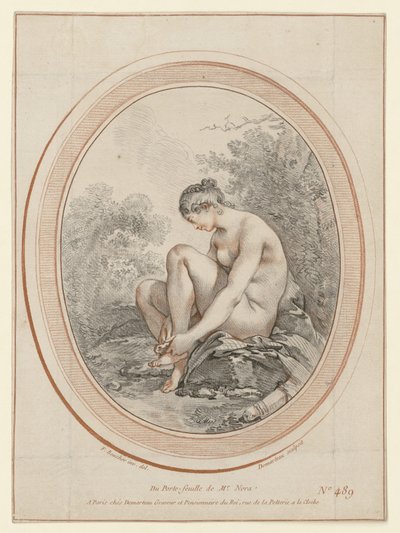 Venus in bad door Gilles Demarteau