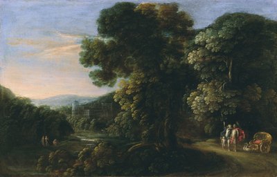 Landschap met Venus en Adonis door Gillis Neyts
