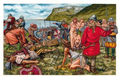De Vikingen veroverden IJsland: De Noor Erik le Rouge vestigde zich rond 970 in IJsland. door Giorgio Albertini