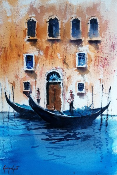 De wateren van Venetië door Giorgio Gosti