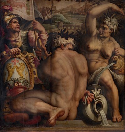Allegorie van Casentino door Giorgio Vasari