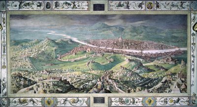 De belegering van Florence door Giorgio Vasari