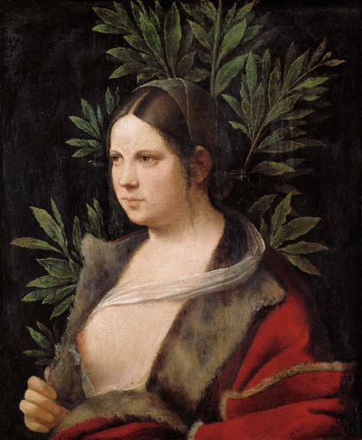 Jonge vrouw ("Laura") door Giorgione