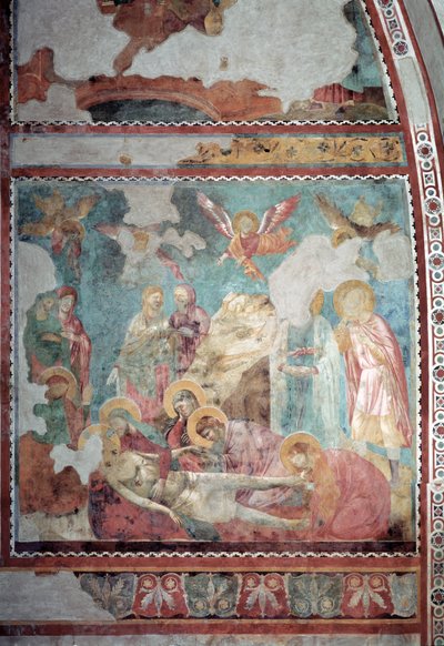 De Bewening van Christus, ca.1290-99 (fresco) door Giotto (c.1266-1337)