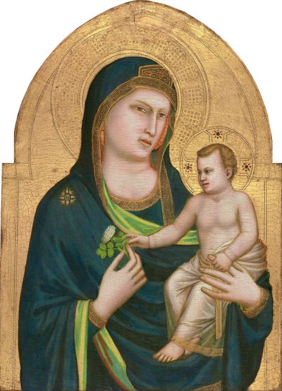 Madonna en kind, ca. 1320-30 door Giotto (c.1266 1337)