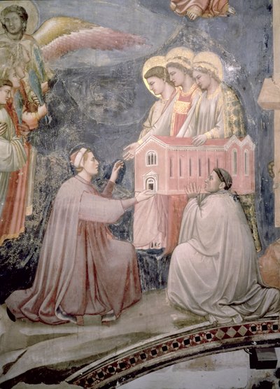 Het laatste oordeel (detail) door Giotto di Bondone