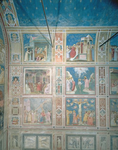 Zicht op de fresco