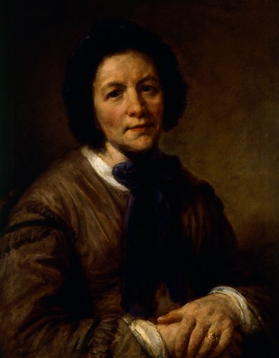 Portret van een Dame, door Giovanni Carnovali, bekend als Piccio (1804-1873) door Giovanni Carnovali