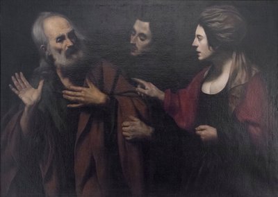 De verloochening van Sint Petrus door Giovanni Antonio Galli