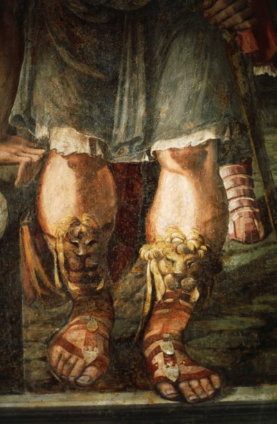 Huwelijk van Alexander de Grote en Roxana (detail) door Giovanni Antonio Bazzi Sodoma