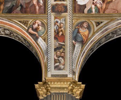 Bustes met profeten door Giovanni Antonio Pordenone