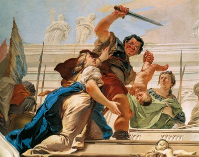 Het Oordeel van Salomo door Giovanni Battista Tiepolo