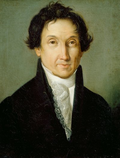 Zelfportret door Giovanni Battista Borghesi